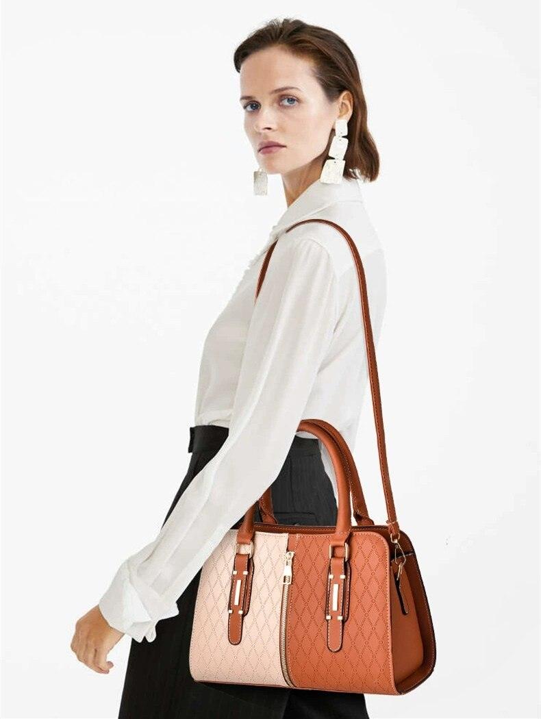 Bolsa Feminina de Couro - Olivia Classy